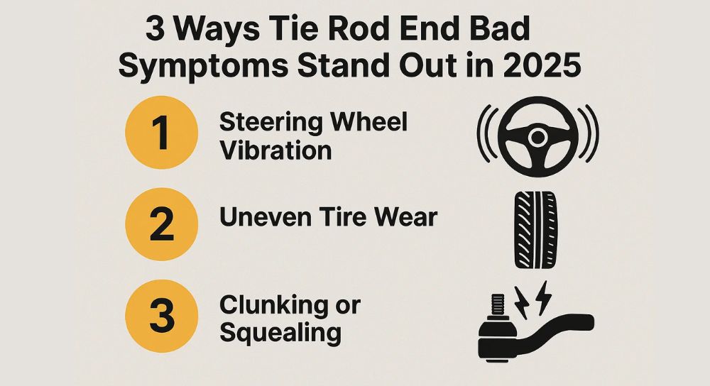 3 Ways Tie Rod End Bad Symptoms Stand Out in 2025