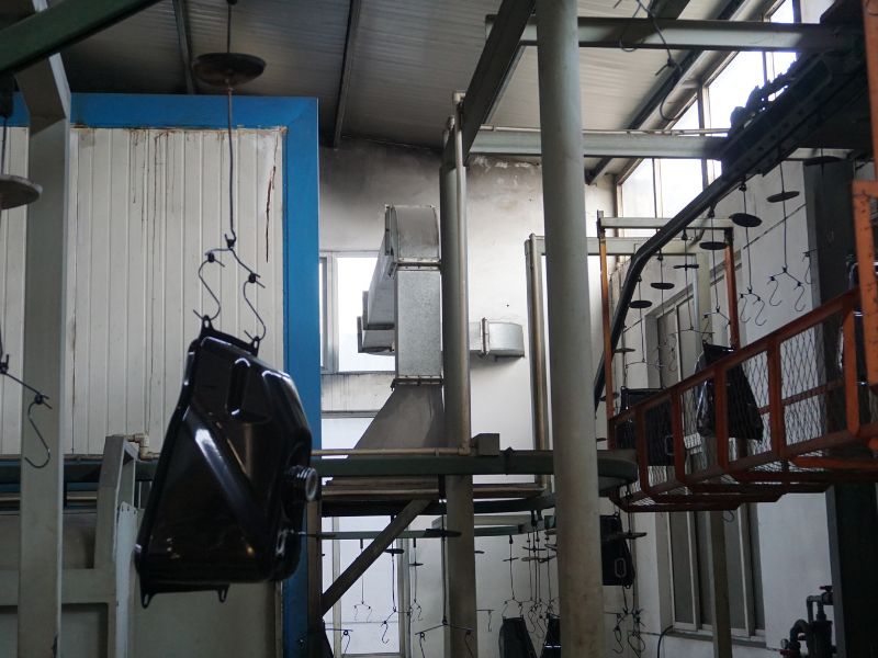 powder coating line