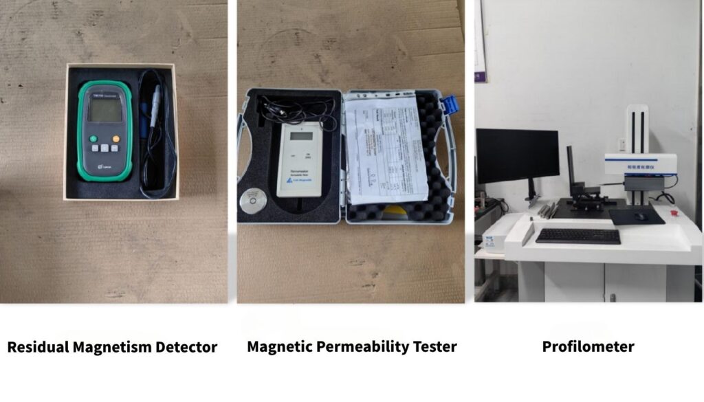 stainless steel testing equipment
