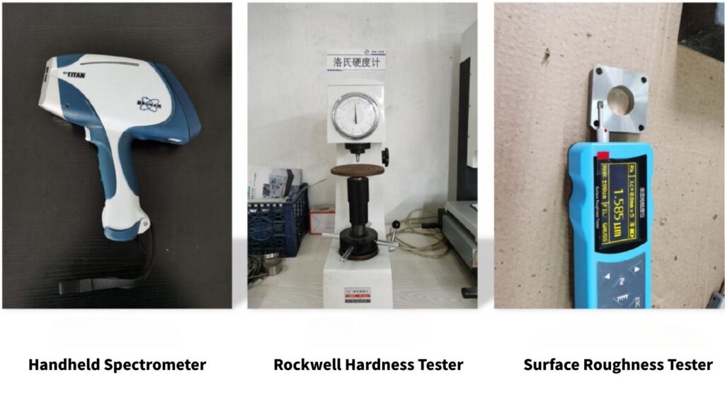 stainless steel testing equipment