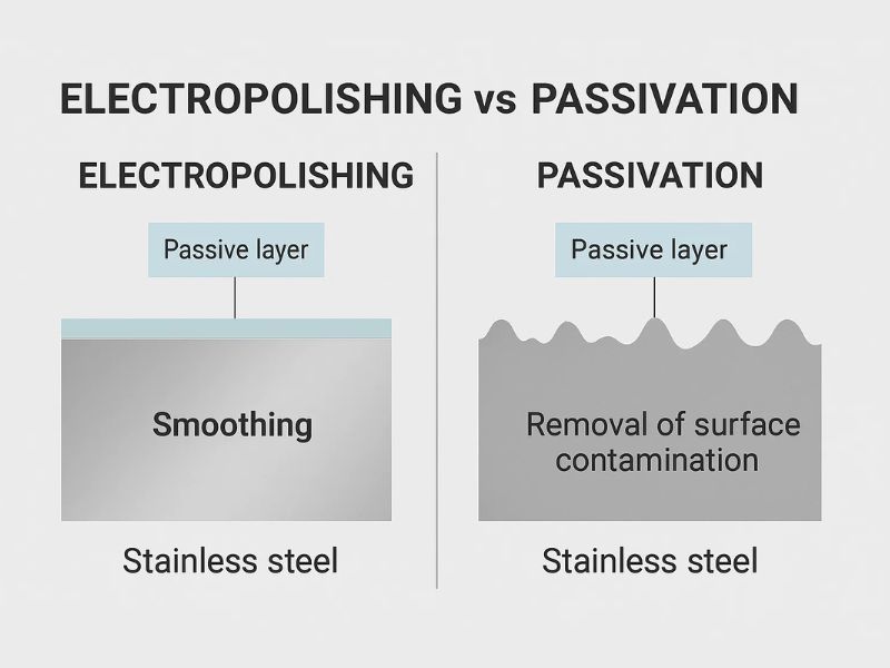 electropolishing vs passivation