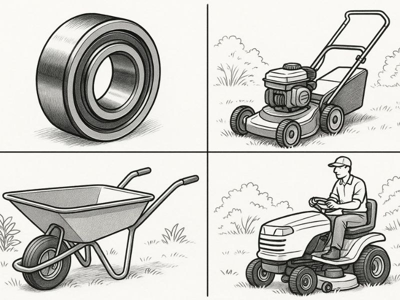ss wheel bearing - garaden machinery