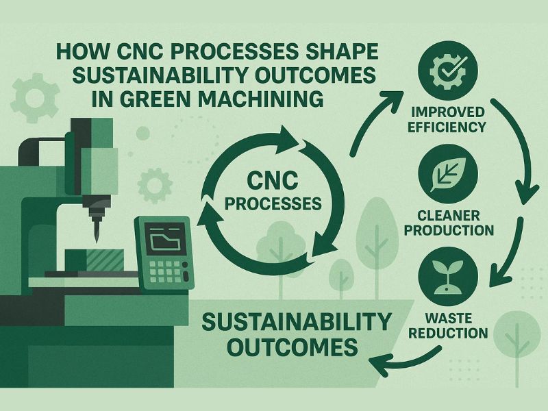 CNC Processes Shape Sustainability Outcomes in Green Machining