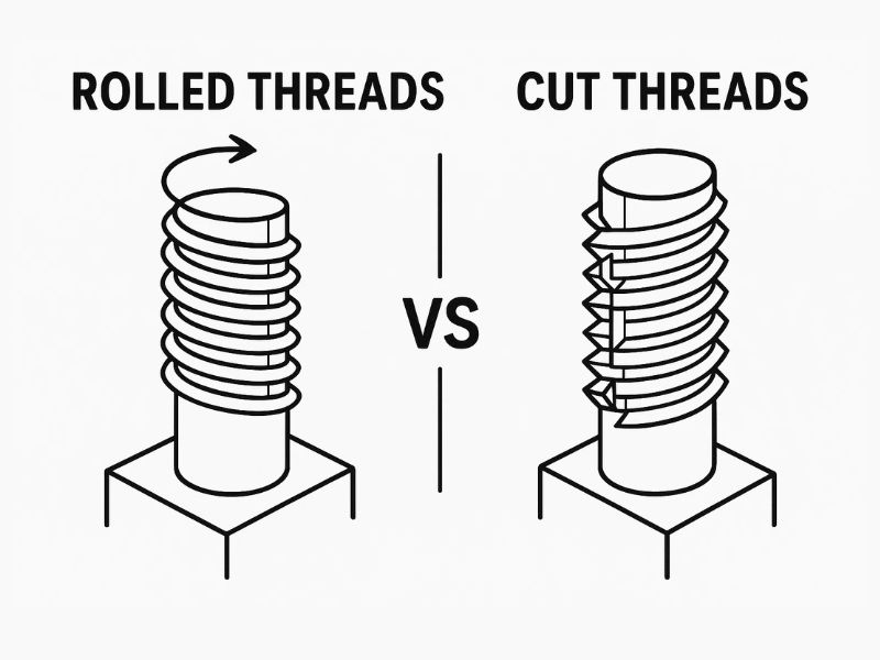 Rolled Threads vs Cut Threads