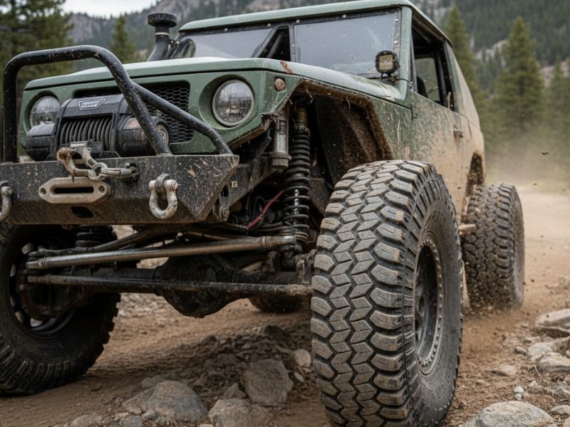 stainless steel ball joints inoff-road vehicle