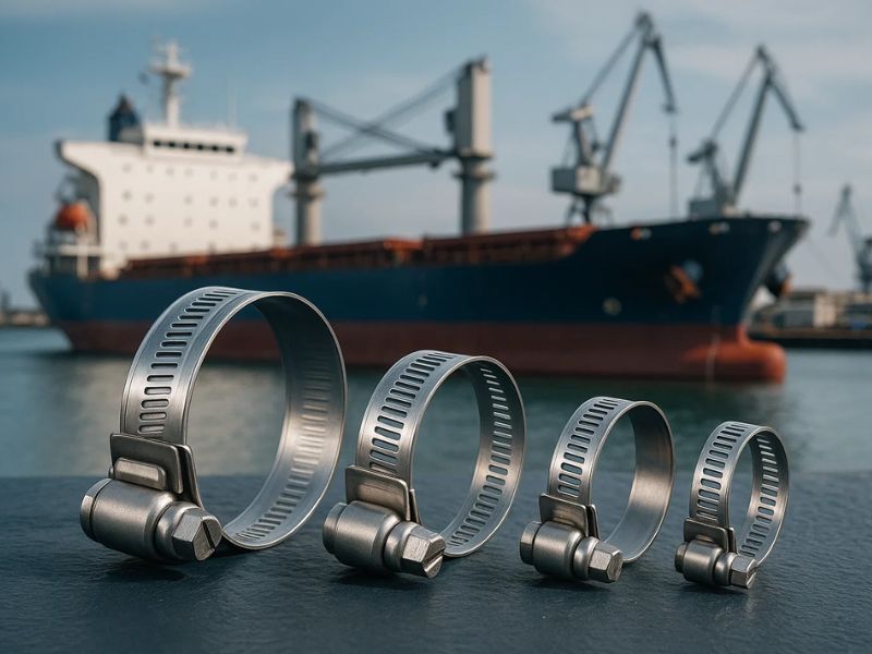 marine grade hose clamps