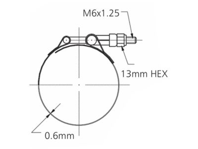 ss t blot clamps drawing-