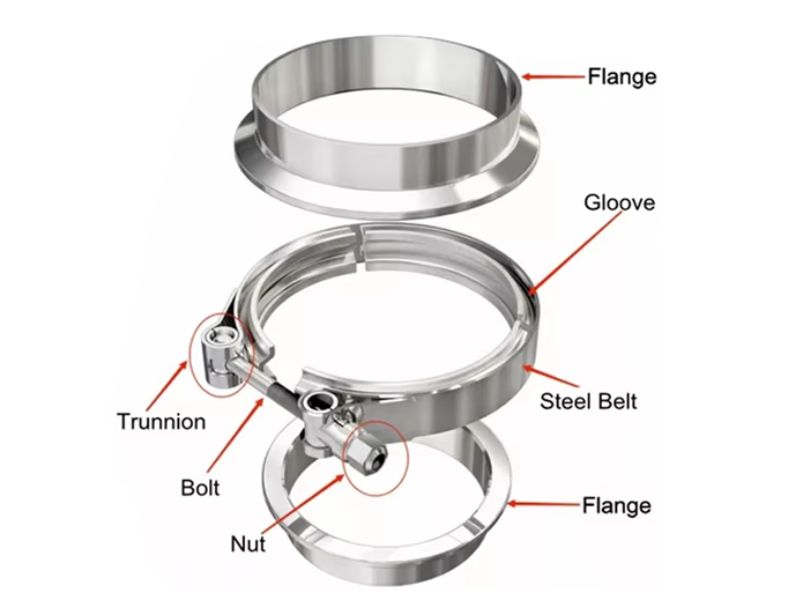 structure of ss clamps