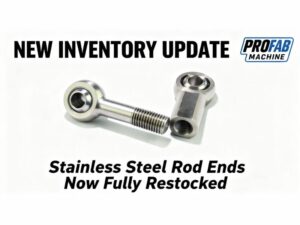new inventory of stainless rod end