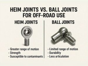 rod end vs ball joint