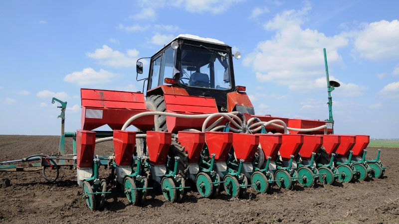 rod ends for air seeder