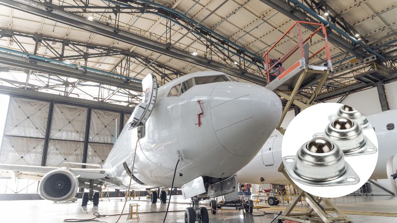 stainless ball transfer units for aerospace