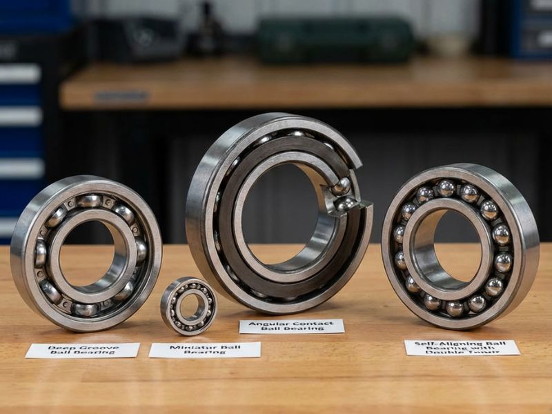 types of ss ball bearings