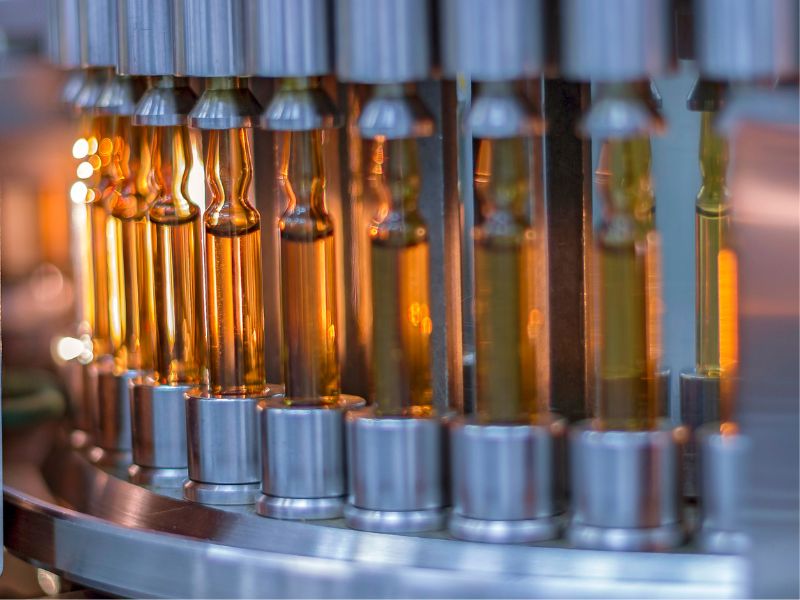 rod ends in filling machine