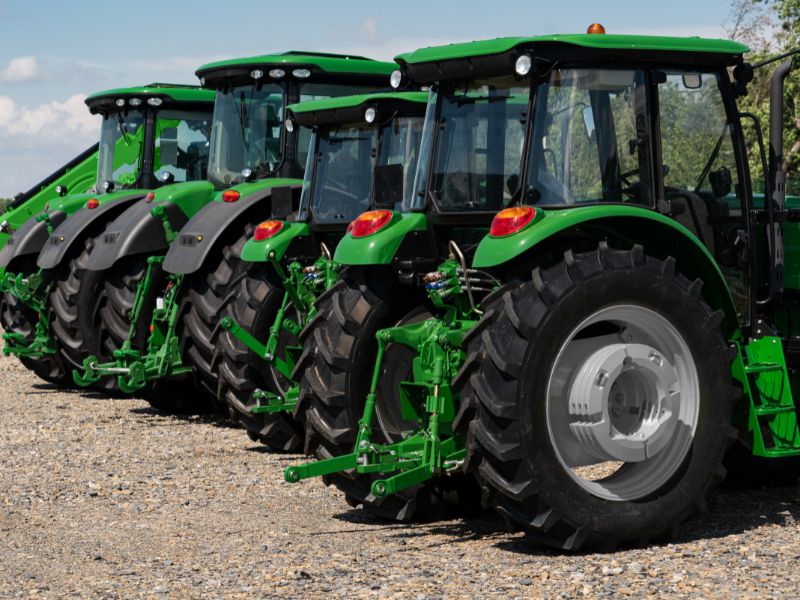 tie rod end for agricultural machinery