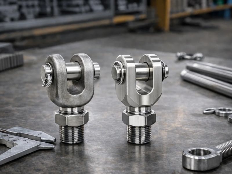 Forged vs Machined Stainless Clevis Rod End