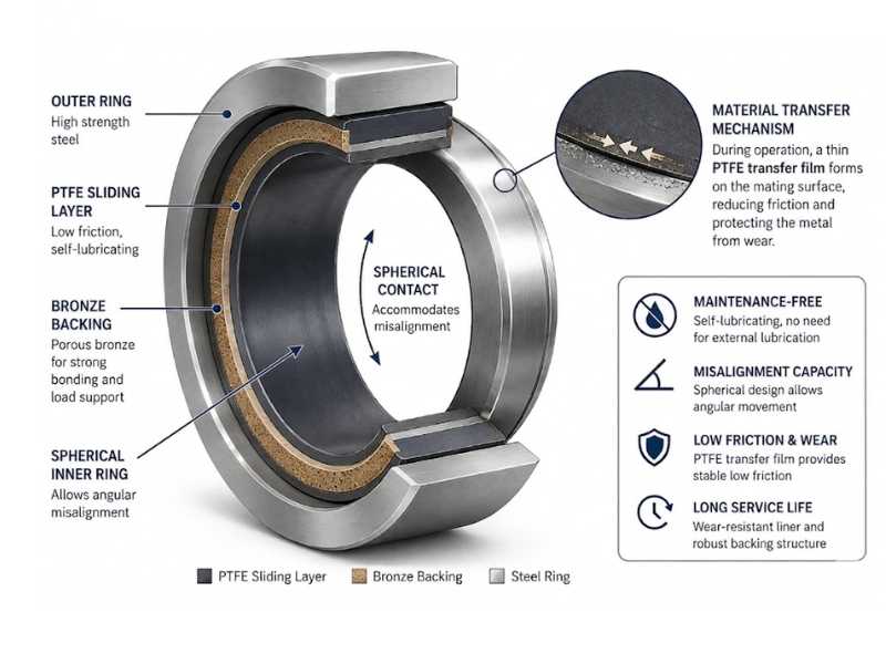 How Self-Lubricating Bearings Actually Work