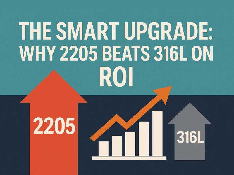 Why 2205 Beats 316L on ROI