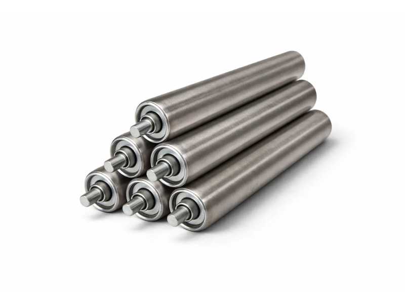 stainless steel gravity roller conveyor