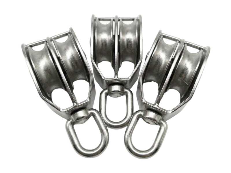 stainless steel swivel pulley supplier