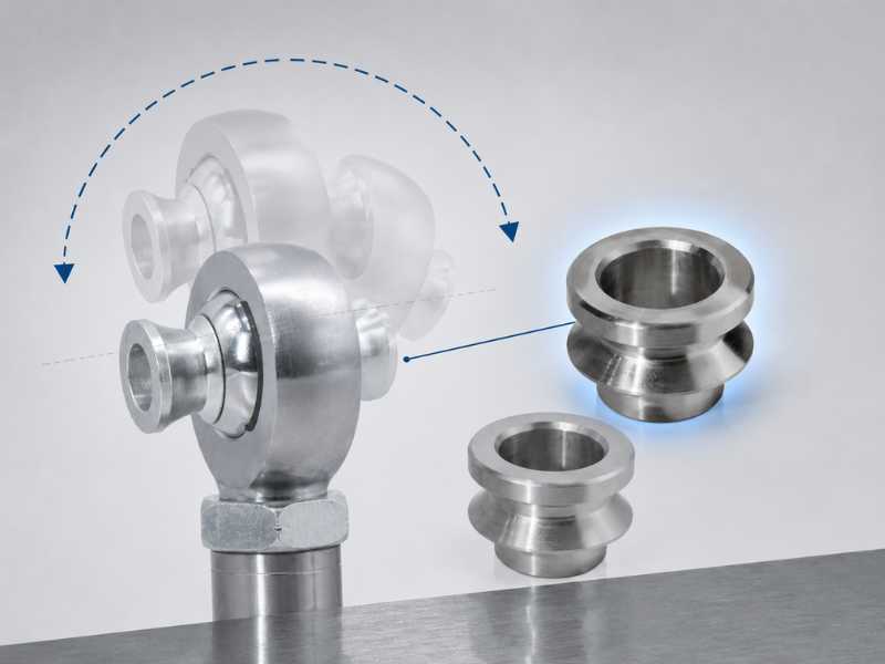 How Misalignment Spacers Increase Rod End Travel