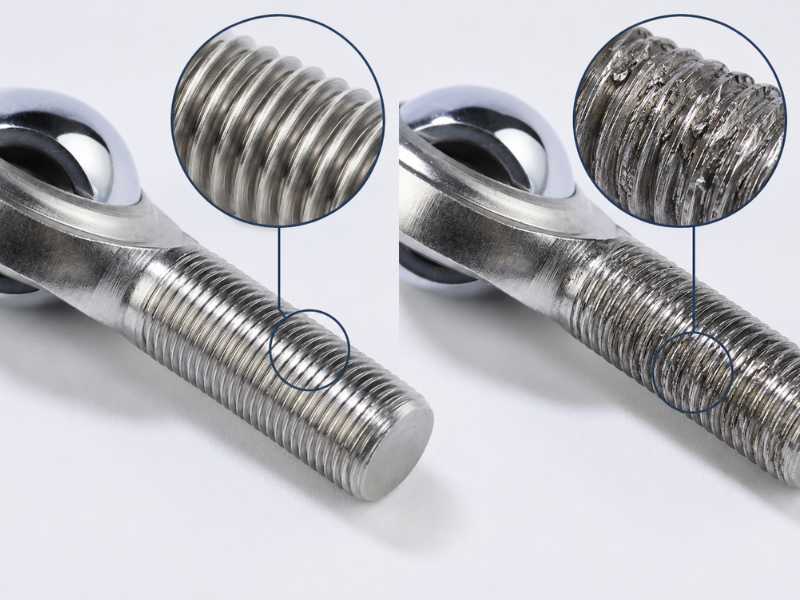 galling of stainless steel rod end