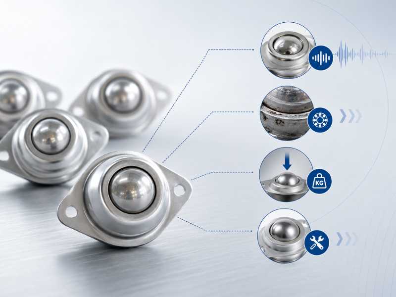 Common Ball Transfer Unit Problems: Noise, Wear, Load Issues, and Fixes