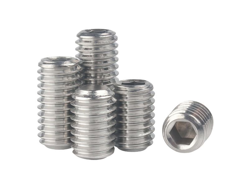 Stainless steel key stock and set screws