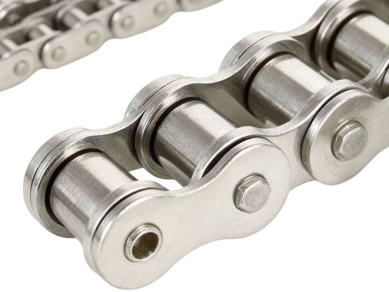 Stainless steel roller chain