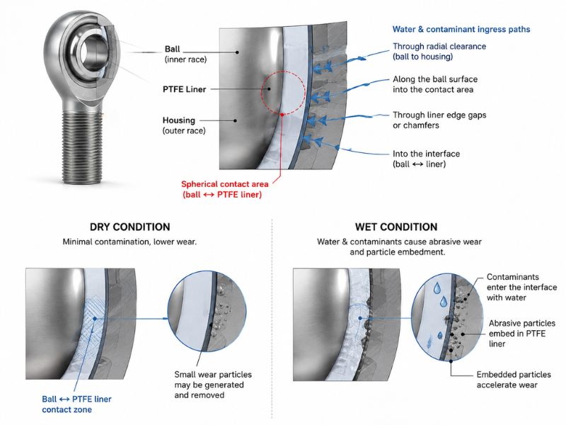 What Happens Inside a PTFE Joint After Submersion